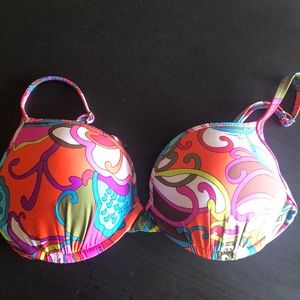 Colorful Trina Turk bikini top